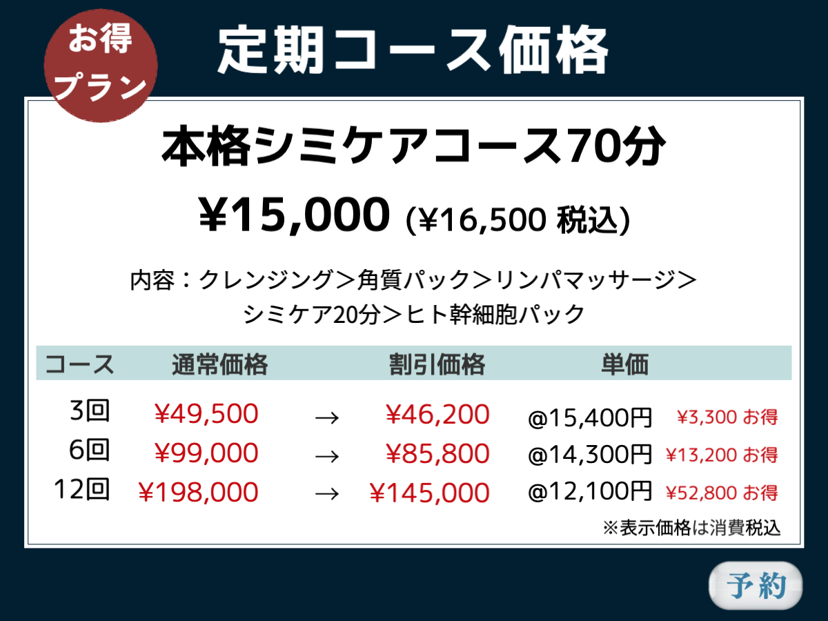 シミケアコース